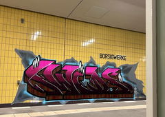 Graffiti Bombing in Berlin - Photo by iwids - iwids, mrb, hsk (2025)