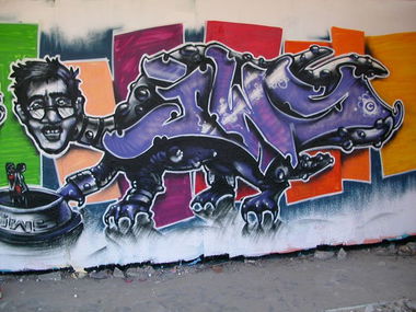Graffiti Wall - Photo by iws - senil, iws, berlin