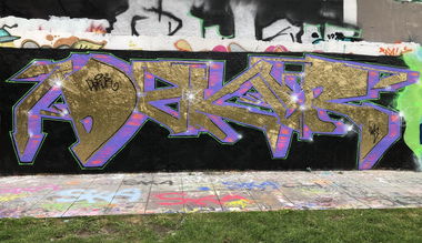 Graffiti Wall - Photo by iws - Dakur, iws, Berlin