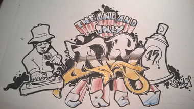 Graffiti Sketch - Photo by iws (2015)