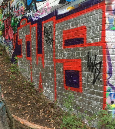 Graffiti Wall - Photo by iws - Dakur, iws, Berlin (2021)