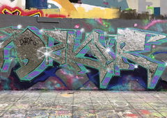 Graffiti Wall - Photo by iws - Dakur, iws, Graffiti (2022)
