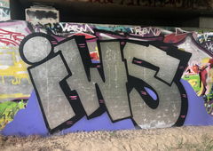 Graffiti Bombing - Photo by iws - Dakur, iws, Berlin