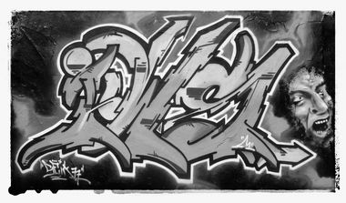 Graffiti Wall - Photo by iws - iws, seil, seik77
