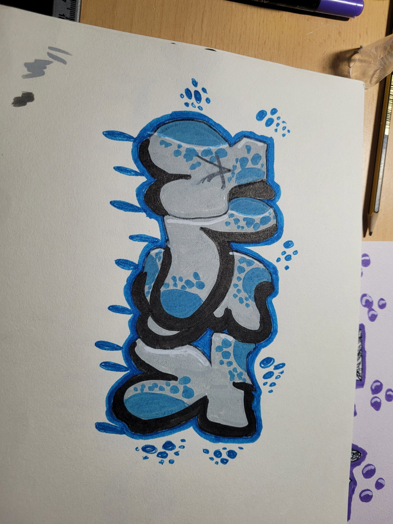 Graffiti Sketch - Photo by ixo