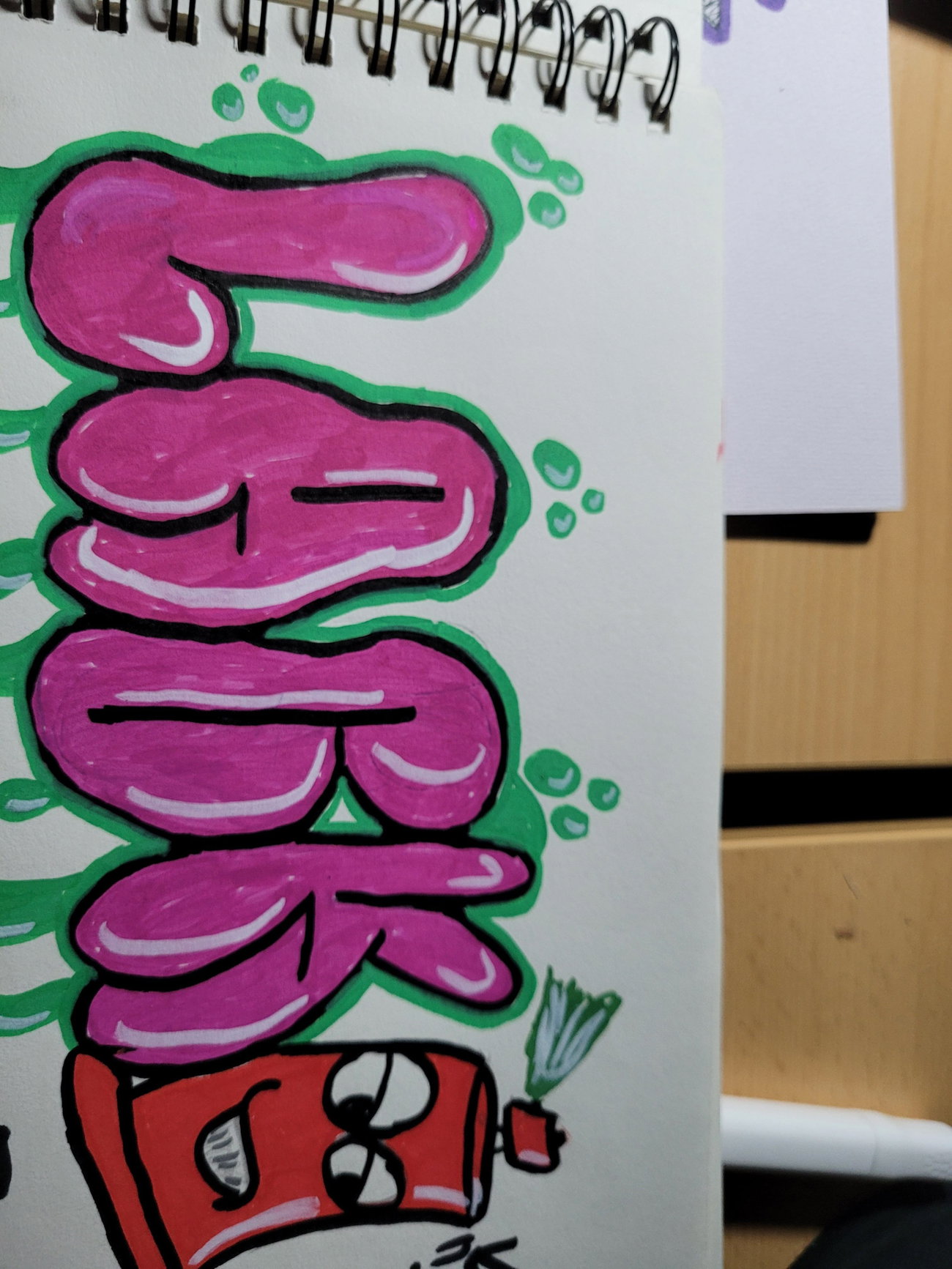Graffiti Sketch - Photo by ixo