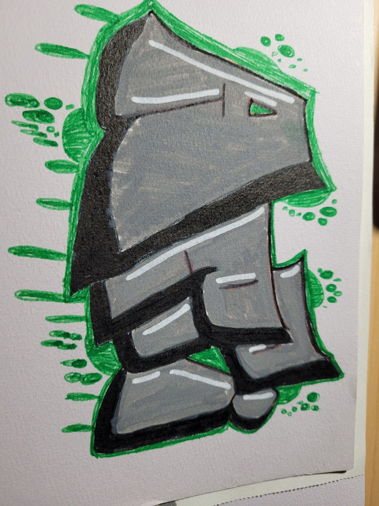 Graffiti Sketch - Photo by ixo