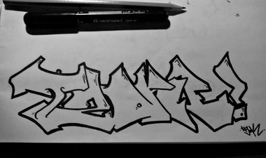 Graffiti Sketch - Photo by izok (2013)