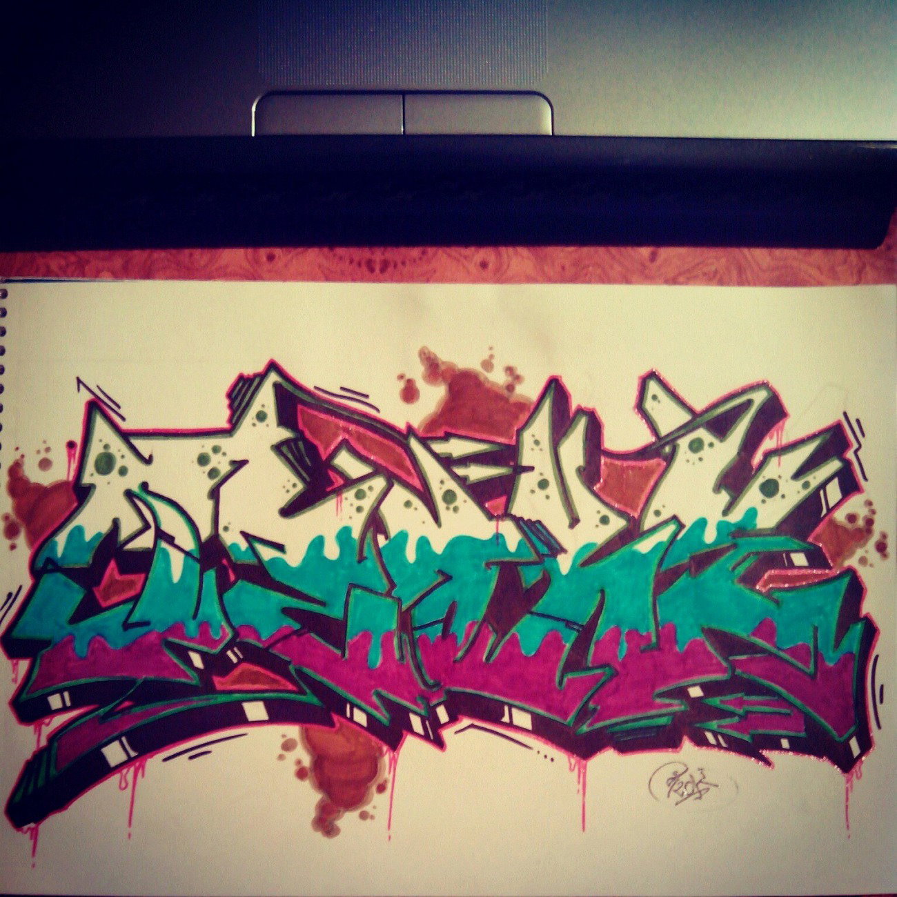 Graffiti Wall - Photo by izok60rus (2015)