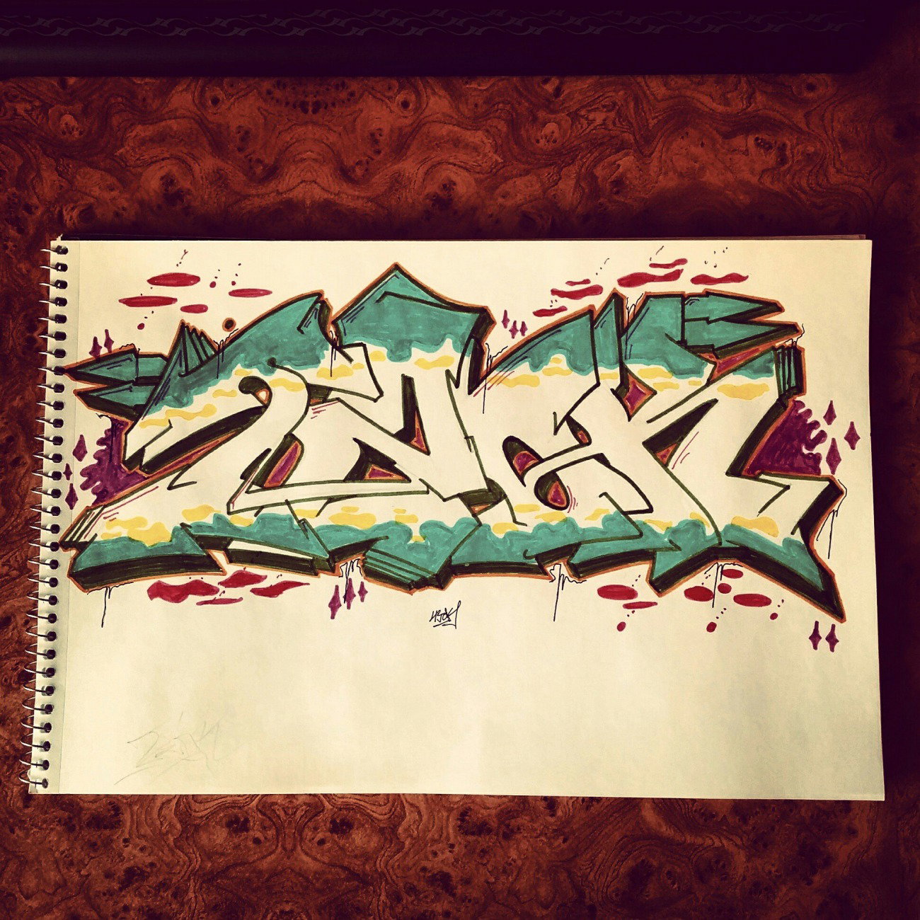 Graffiti Wall - Photo by izok60rus (2015)