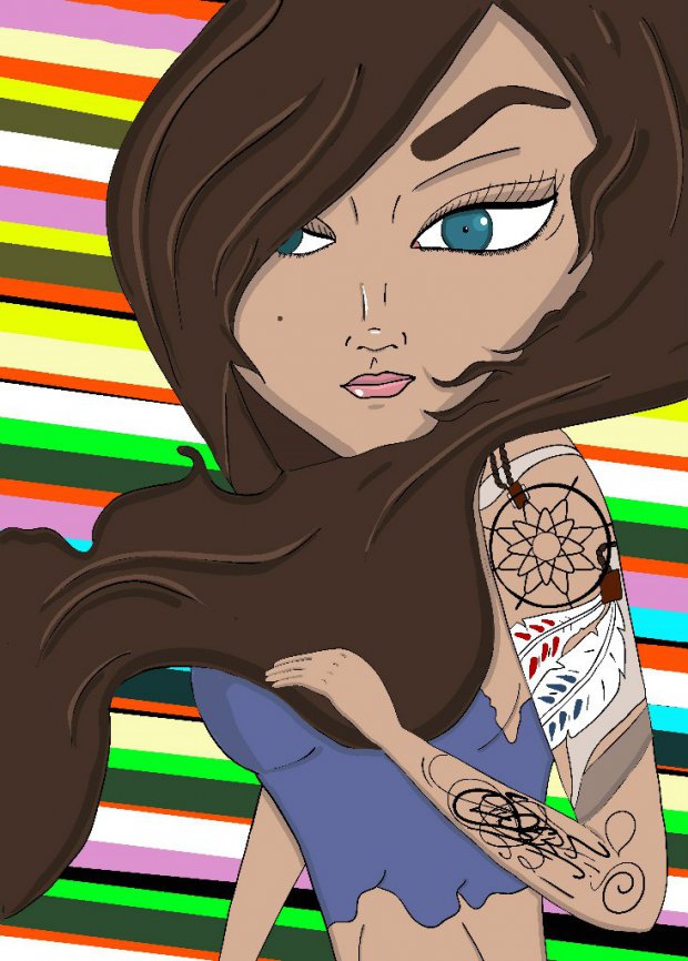 Graffiti Sketch in Mongolia - Photo by jacktiger - graffiti, graffity, sketch (2014)