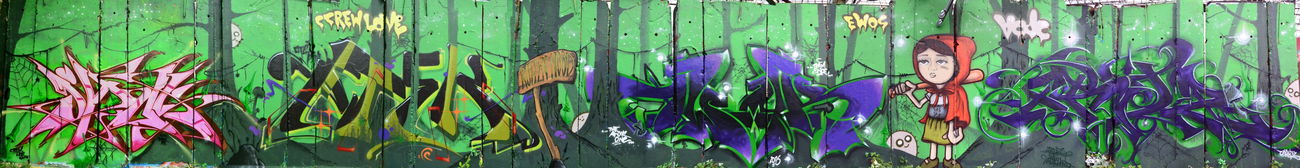Graffiti Wall - Photo by jahok - jhok, otek, awyk (2016)