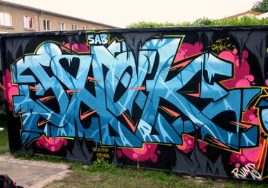 Graffiti Wall in Strausberg - Photo by jahok - jhok, jahok, jahok