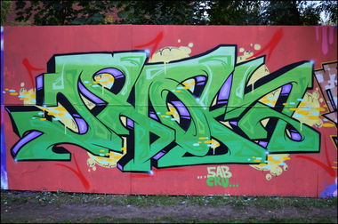 Graffiti Bombing in Strausberg - Photo by jahok - jhok, jahok, five