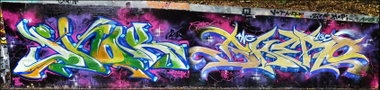 Graffiti Wall - Photo by jahok - jahok, jhok, 5ab (2013)