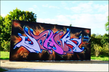 Graffiti Wall - Photo by jahok - jahok, jhok, 5ab (2013)