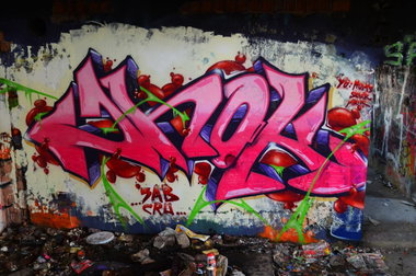 Graffiti Wall - Photo by jahok - jhok, jahok, 5ab (2013)