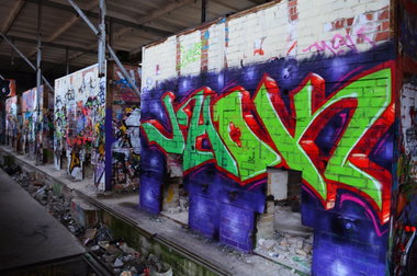 Graffiti Wall - Photo by jahok - jhok, jahok, 5ab (2013)