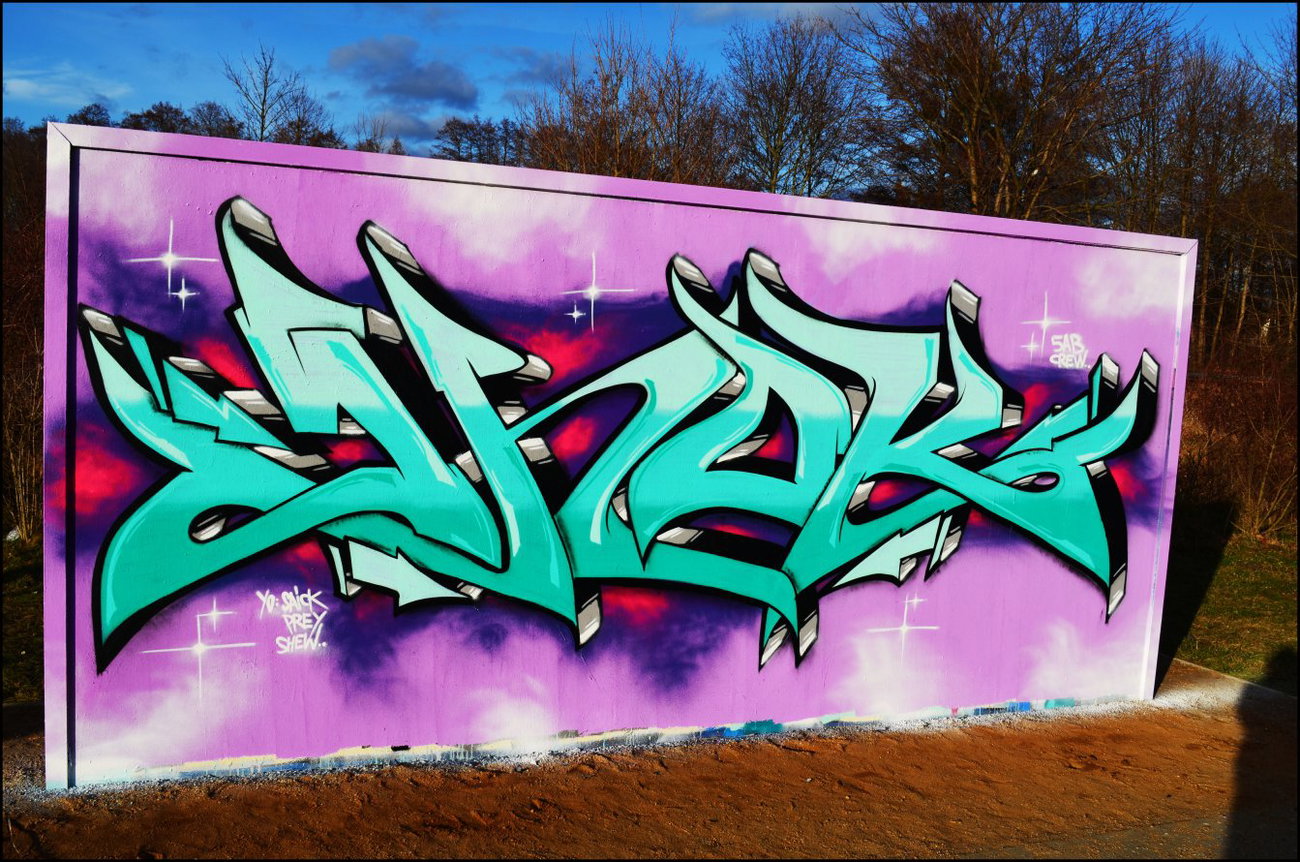 Graffiti Wall - Photo by jahok - jhok, jahok, 5ab (2014)