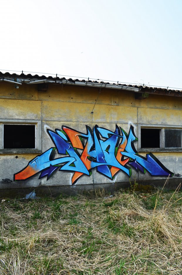 Graffiti Wall - Photo by jahok - jhok, jahok, 5ab (2014)