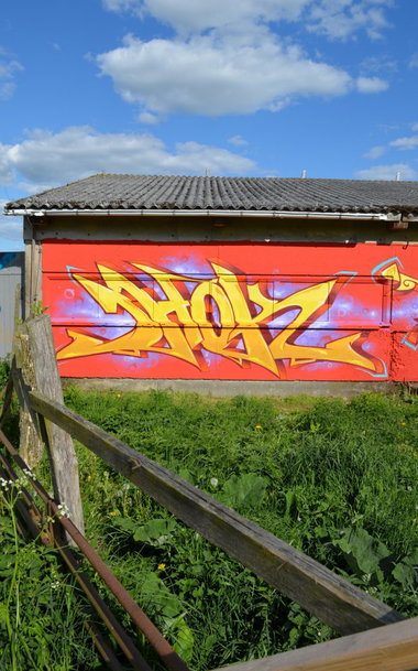 Graffiti Wall - Photo by jahok - jhok, jahok, 5ab (2014)