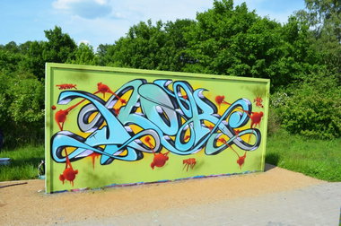 Graffiti Wall - Photo by jahok - jhok, jahok, 5ab (2014)