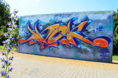Graffiti Wall - Photo by jahok - jhok, jahok, 5ab (2014)