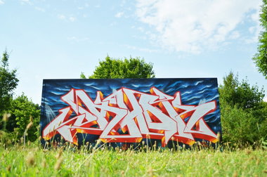 Graffiti Wall - Photo by jahok - jhok, jahok, 5ab (2014)