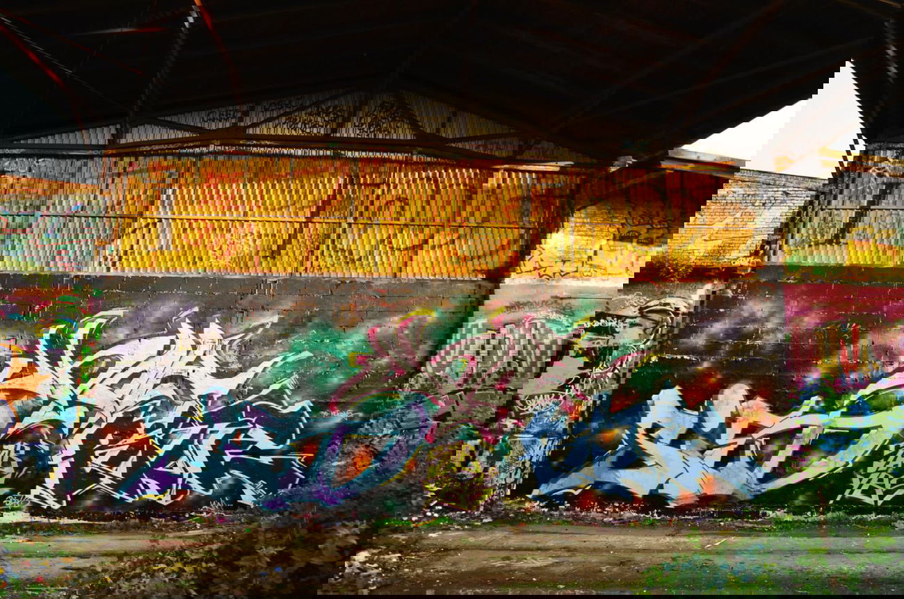 Graffiti Wall - Photo by jahok - jhok, jahok, bite (2014)