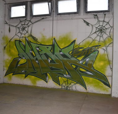 Graffiti Wall - Photo by jahok - jhok, jahok, 5ab (2014)