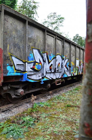 Graffiti Wall - Photo by jahok - jhok, jahok, 5ab (2014)