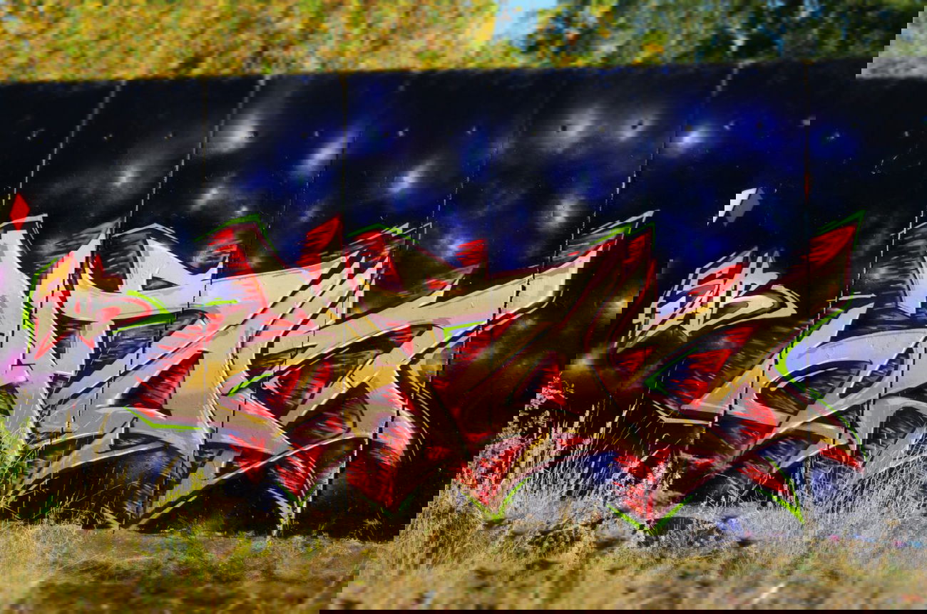 Graffiti Wall - Photo by jahok - jhok, jahok, 5ab (2014)