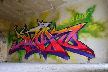 Graffiti Wall - Photo by jahok - jhok, jahok, 5ab (2014)