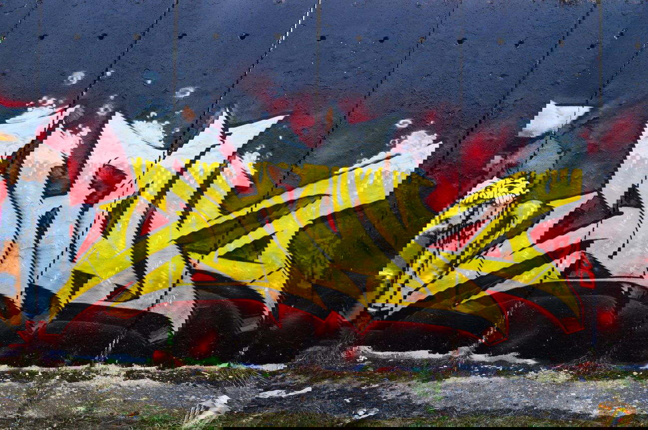 Graffiti Wall - Photo by jahok - jhok, jahok, 5ab (2014)