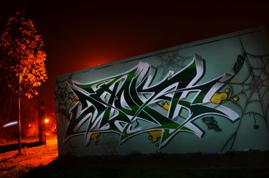 Graffiti Wall - Photo by jahok - jhok, jahok, 5ab (2014)