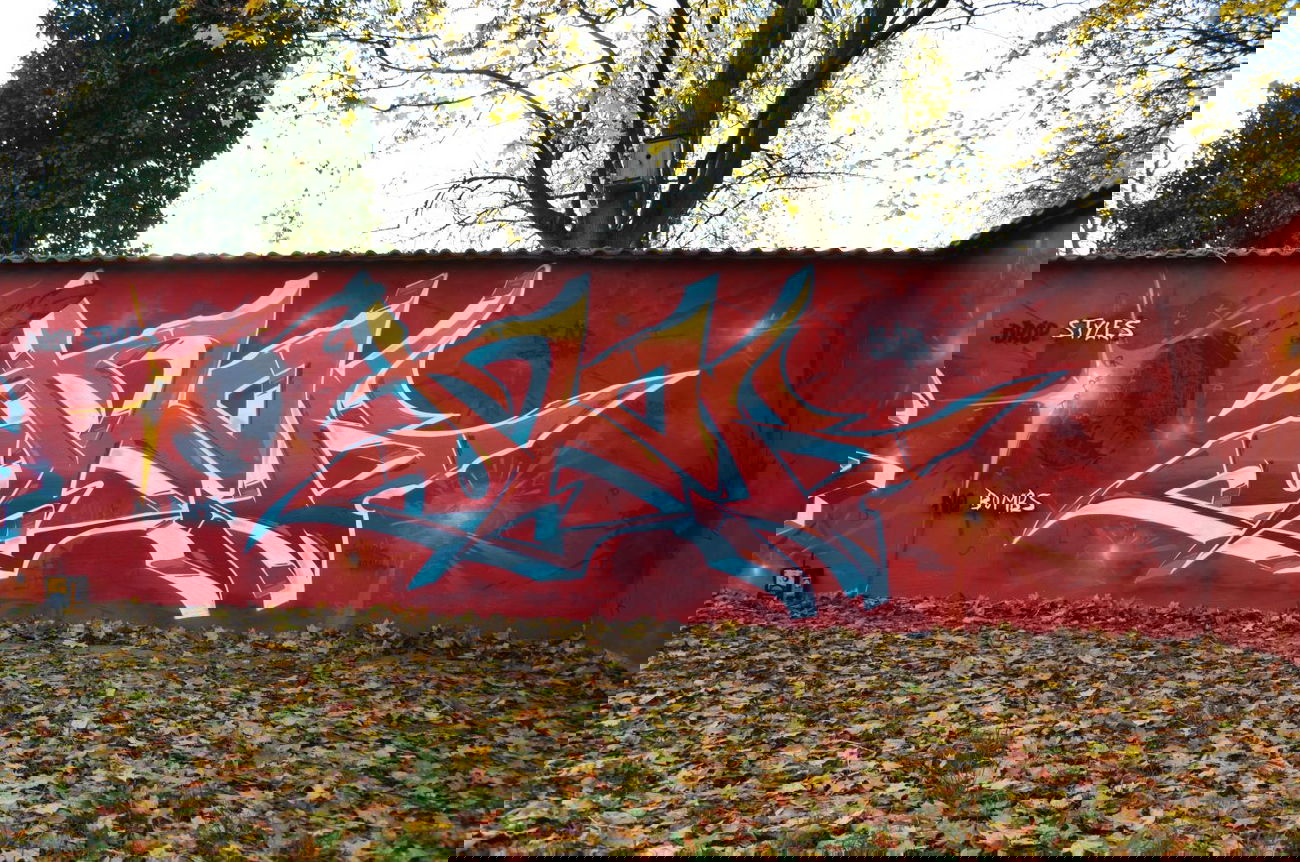 Graffiti Wall - Photo by jahok - jhok, jahok, 5ab (2014)