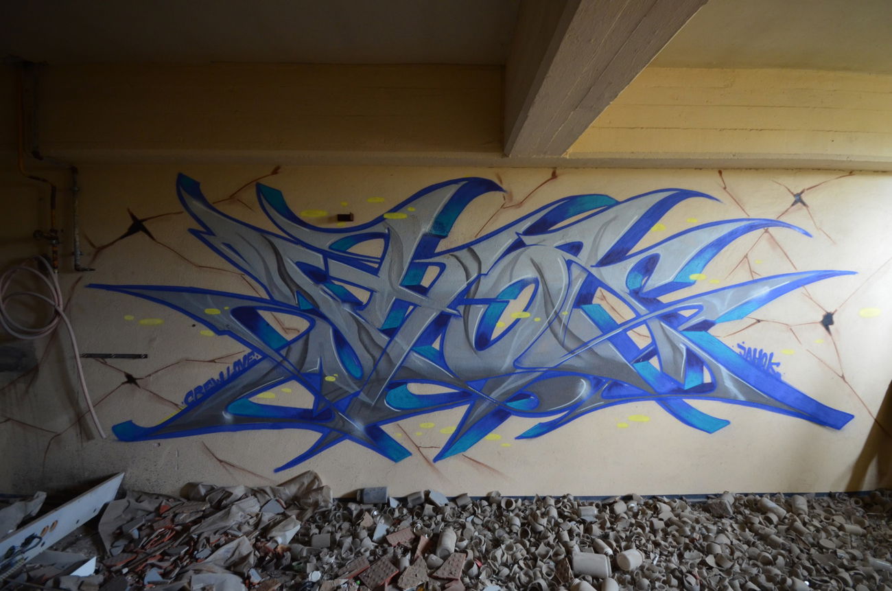 Graffiti Wall - Photo by jahok - jhok, jahok, crew (2016)