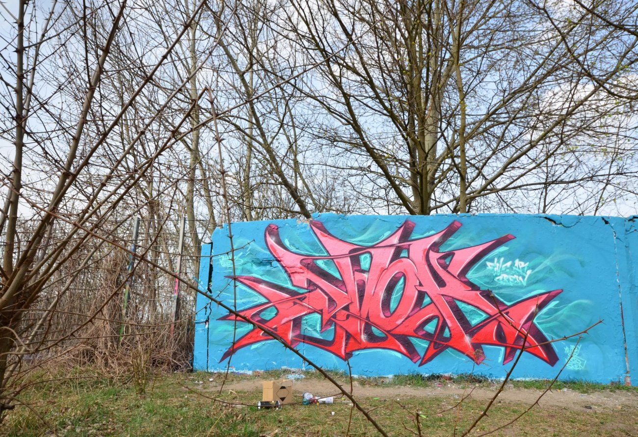 Graffiti Wall - Photo by jahok - jhok, jahok, 5ab (2015)