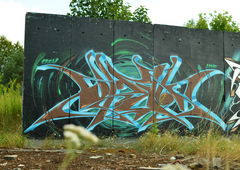 Graffiti Wall - Photo by jahok - jhok, jahok, 5ab (2015)