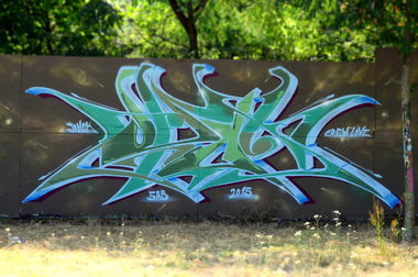 Graffiti Wall - Photo by jahok