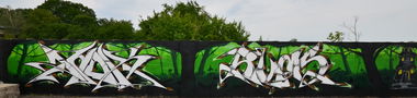 Graffiti Wall - Photo by jahok - jhok, rums, jahok (2015)