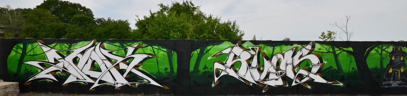 Graffiti Wall - Photo by jahok - jhok, rums, jahok (2015)