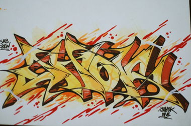 Graffiti Sketch - Photo by jahok - jhok, jahok, 5ab (2015)
