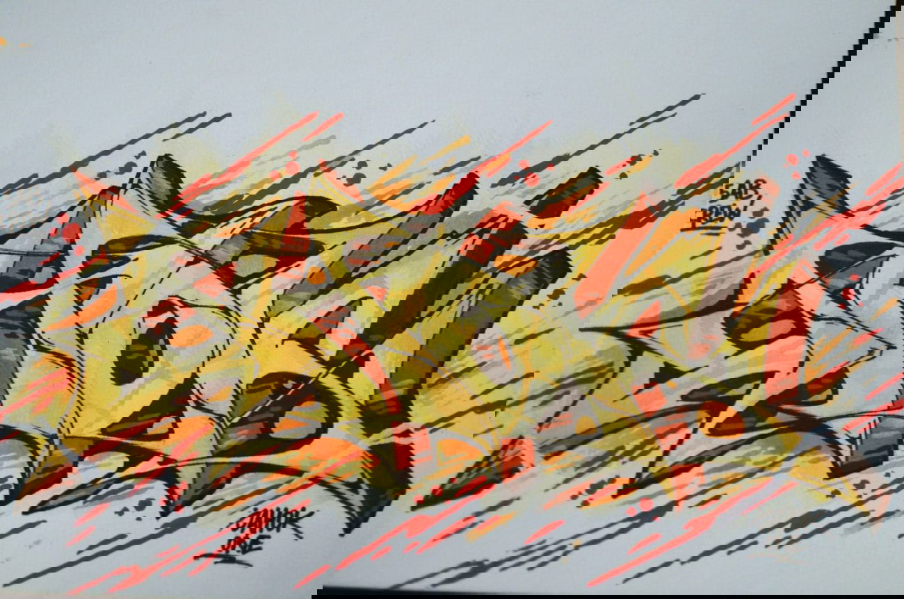 Graffiti Sketch - Photo by jahok - jhok, jahok, 5ab (2015)