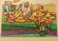 Graffiti Wall - Photo by jake - finished..