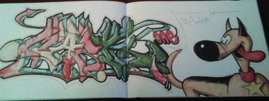 Graffiti Sketch - Photo by jake