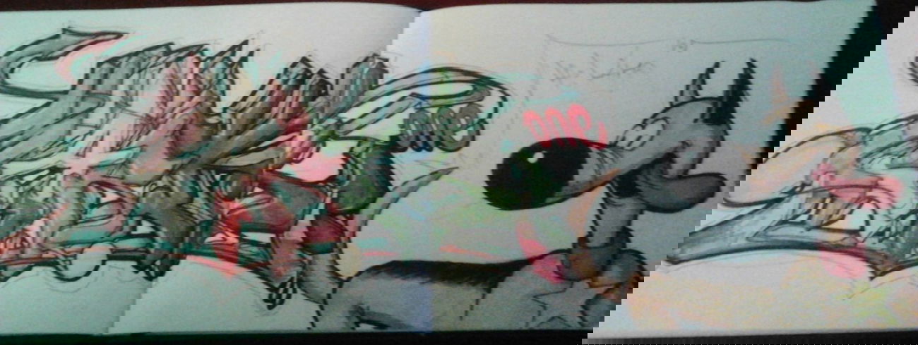 Graffiti Sketch - Photo by jake