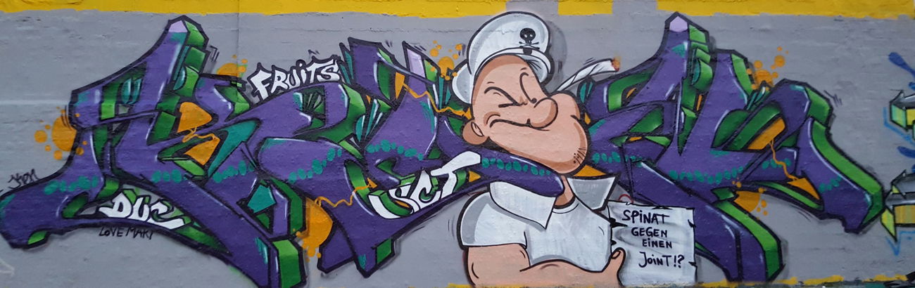 Graffiti Wall - Photo by jake