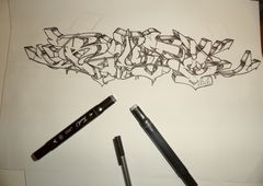 Graffiti Sketch - Photo by jake
