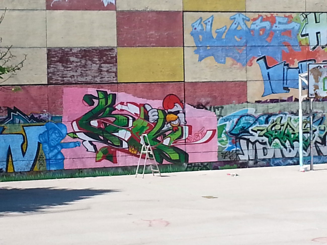 Graffiti Wall - Photo by jake